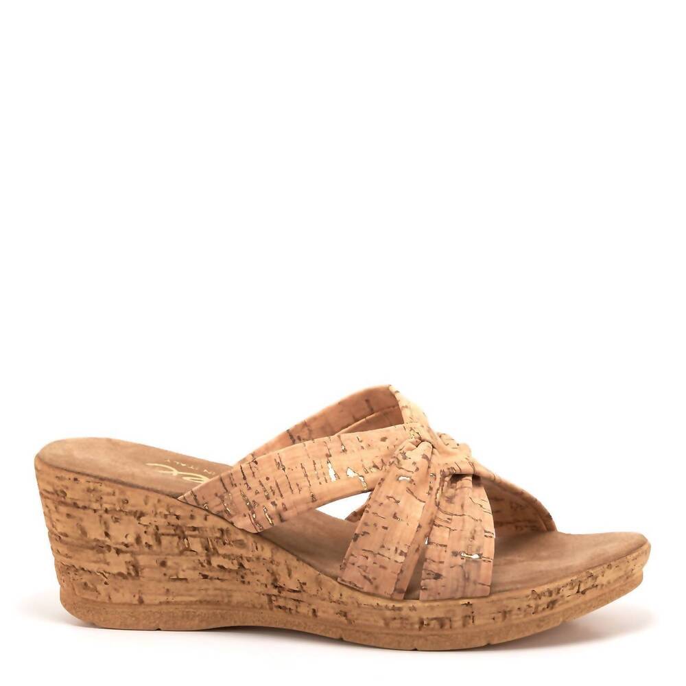 NEW ONEX women's gayle 2 wedge sandal in cork
